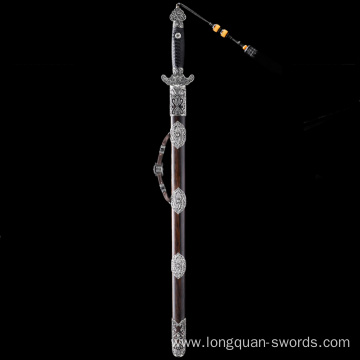 Official Qing Sword White Bronze Classic Edition Classical Art Collection Martial arts supplies